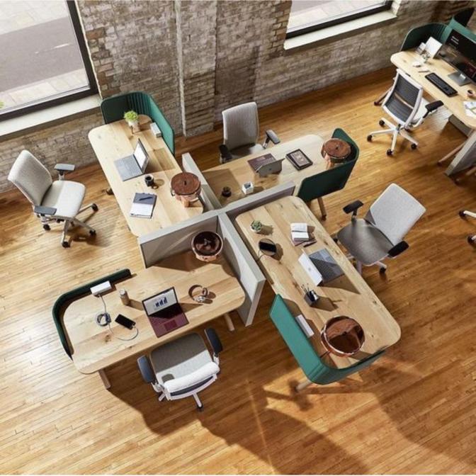 How large corporations benefit from coworking spaces